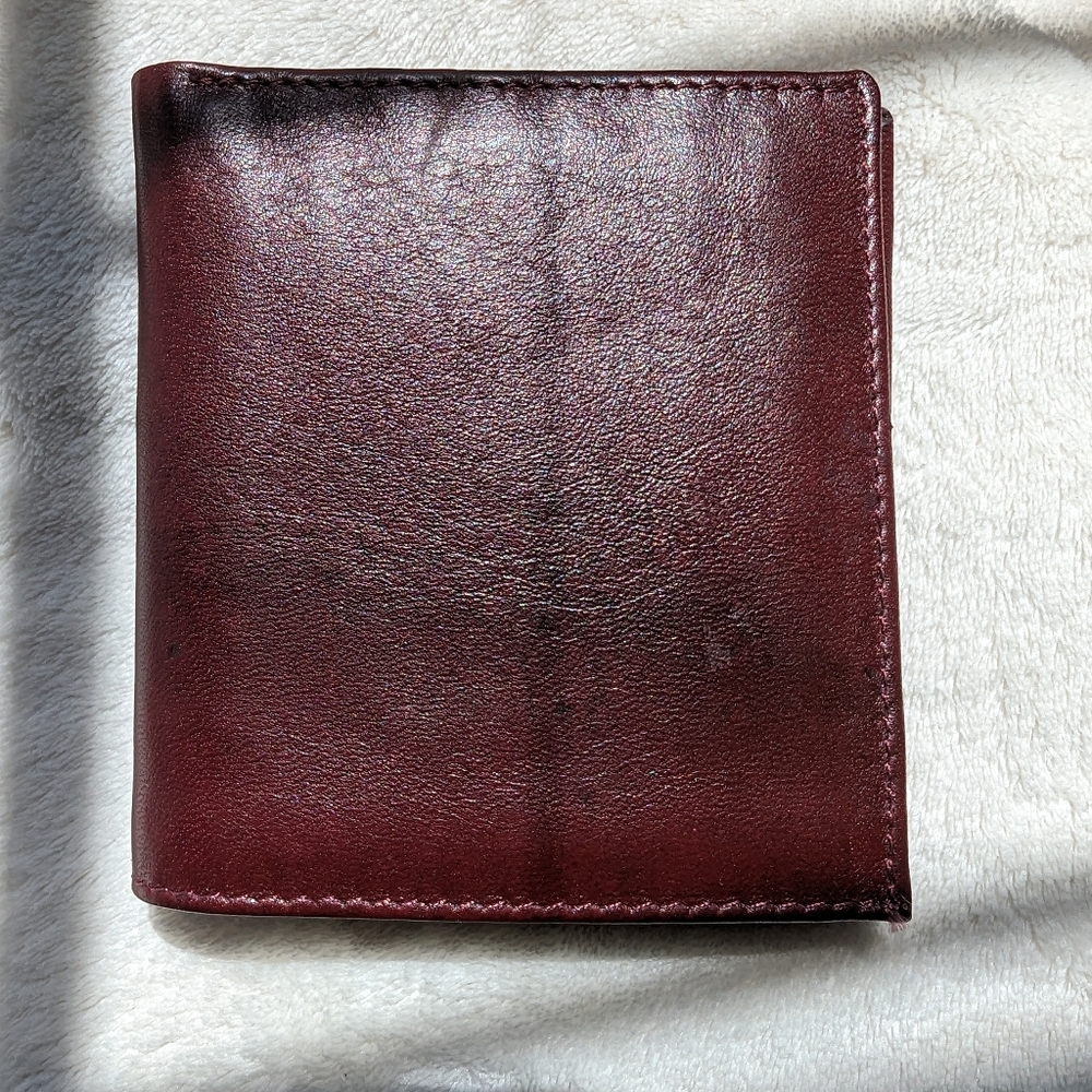 Trifold Leather Wallet